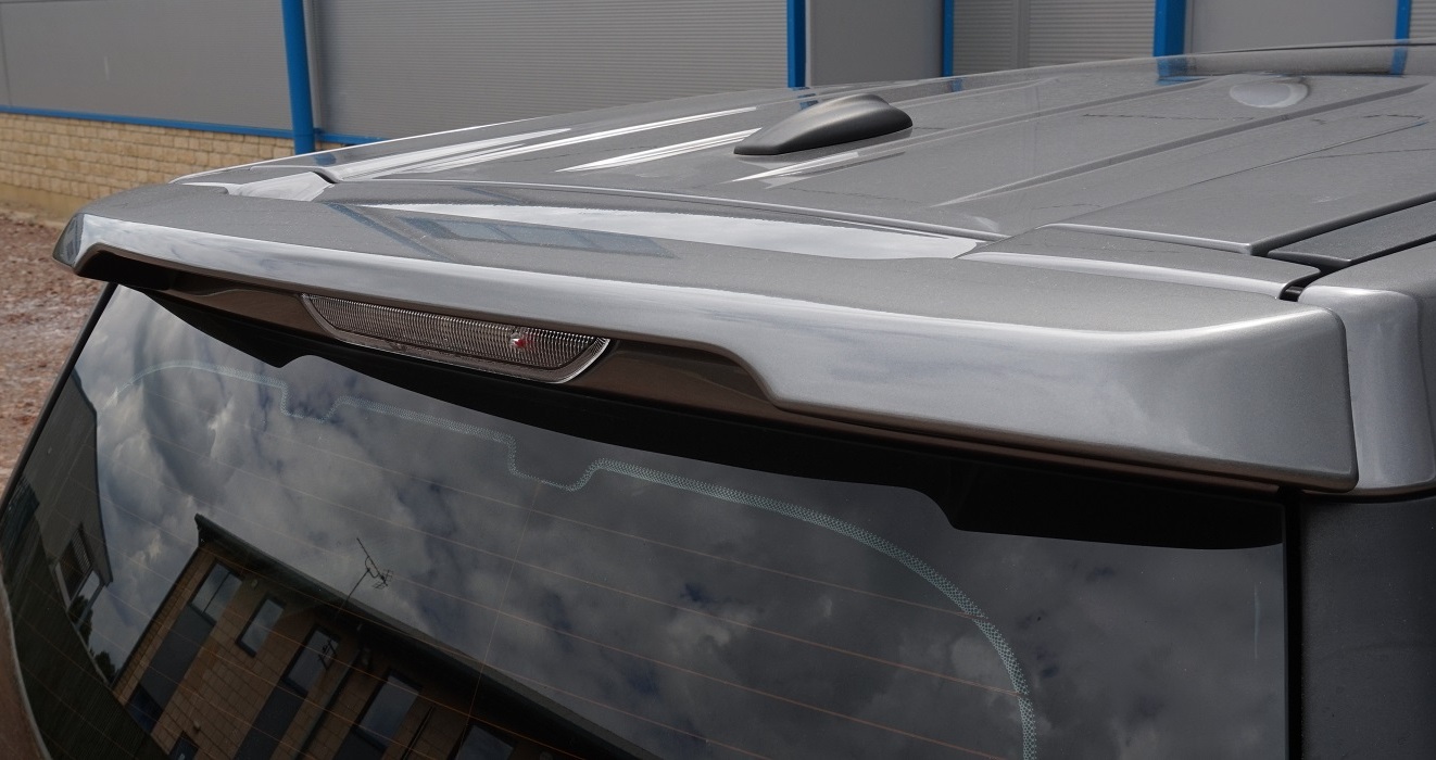 Stornoway Grey prepainted Rear Roof Spoiler Land Rover Freelander 2